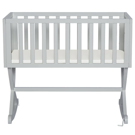 Dream On Me Haven Cradle Pebble Grey