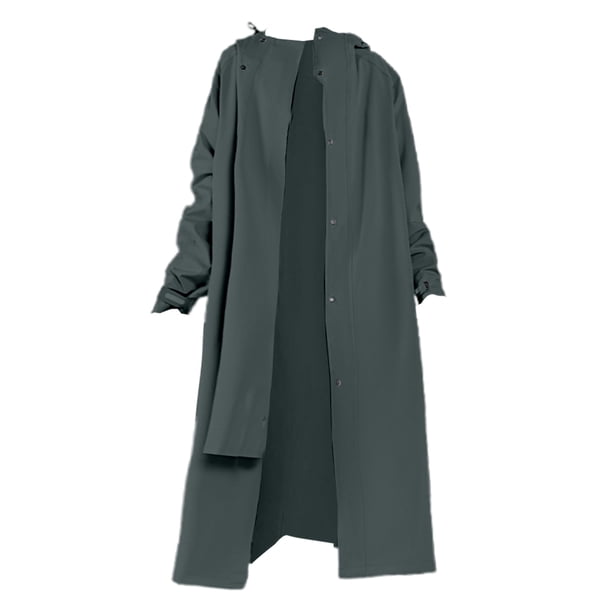 SHIXIAOO Unisex Long Raincoat for Outdoor Activities Camping