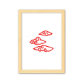 thumbnail image 1 of Cuadro de madera decorativa marco de casa A4, 1 of 3