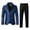Blue, variant on Men Summer Outfits Suit Man Full Body Workout Suit Men Tall Suite Suite Tie One Button Tuxedo Tuxedo Jacket Wool Pants Man Suits And Outfits for Men Dress Pants Mens Business Wedding Banquet Blue S