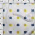 thumbnail image 2 of oneOone Cotton Cambric Fabric Small Motif Ikat Decor Fabric Printed BTY 56 Inch Wide, 2 of 4