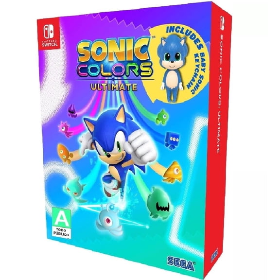 Sonic Colors Switch Físico