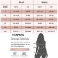 thumbnail image 5 of Women Full Body Shapewear Bodysuit Tummy Control Seamless Backless Body Shaper Butt Lifter Thigh Slimmer, Coffee, 5 of 5