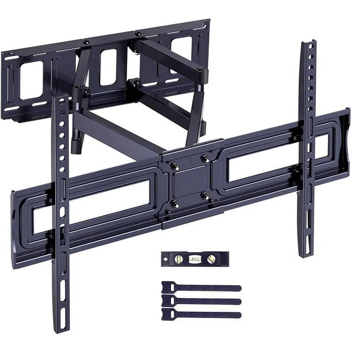 MountFTV Full Motion TV Wall Mount Bracket for 37-85 inch Flat Curved TVs, Max 600x400mm, Holds up to 110 lbs