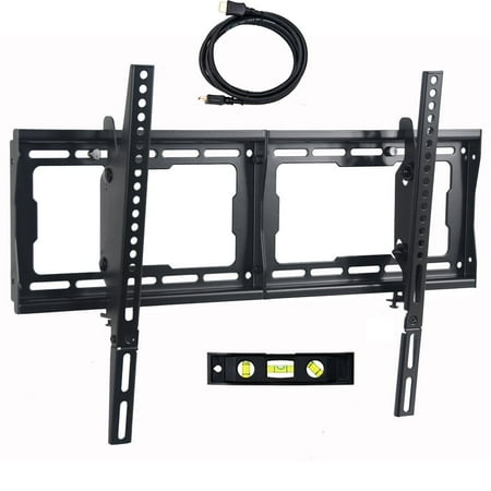 VideoSecu Tilt TV Wall Mount 32 39 40 42 43 46 47 48 50 55 60 65 70 inch LCD LED Plasma UHD HDTV Flat Panel Screen Display VESA 600x400mm BG3