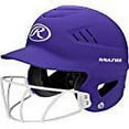thumbnail image 4 of Rawlings Coolflo Highlighter Batting Helmet | Matte Purple | Adult, 4 of 4