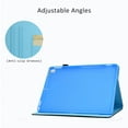 thumbnail image 5 of Allytech iPad 7th Generation Case with Pencil Holder, Slim Fit PU Leather Full Protective Folio Stand Smart Cover Auto Sleep Wake Drop Proof Case Cover for Apple iPad 10.2" 7th Gen 2019,Butterfly, 5 of 7