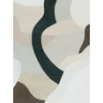 thumbnail image 2 of Popp, Grace 12x14 White Modern Wood Framed Museum Art Print Titled - Shifting Neutrals II, 2 of 4