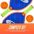 thumbnail image 6 of (2 pack) NERF 2 Player Pickleball Paddle Set - Youth Pickleball - (2) Wooden Paddles + (2) Pickleballs, 6 of 9