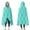 Turquoise Geometric Quatrefoil, variant on Wearable Blanket,Turquoise Geometric Quatrefoil Pattern Hooded Wearable Flannel Blanket for Adults & Teens,Winter Poncho Shawl Wrap Cape Cozy Anti-Pill,60"x80"