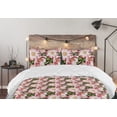 thumbnail image 5 of Ambesonne Springtime Down Alternative Quilt Comforter, Garden Flowers Romantic, Twin, Pistachio Green Blush, 5 of 5