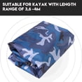 thumbnail image 1 of HURRISE Housse de Protection Solaire Imperméable 4.5m pour Kayak Bateau Canot 3.6-4m, Housse de Kayak, Housse de Rangement pour Kayak, 1 of 5