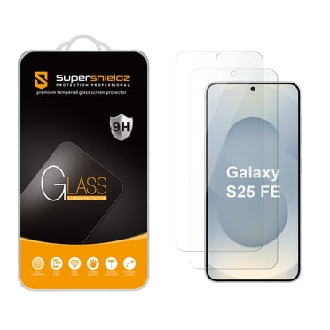 (2 Pack) Supershieldz Designed for Samsung (Galaxy S25 FE) Tempered Glass Screen Protector, Anti Scratch, Bubble Free