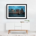 thumbnail image 2 of Market Square Blues, Wrocław 02 - Wrocław Dolnośląskie Poland Photography Black Framed Wall Art Print 12 x 18 inches, 2 of 4