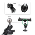 thumbnail image 2 of Universal 1/4Inch Magnetic Adapter Plate Base 17mm Ball Joint Mount Base For Camera Tripod Phone Stand Fitness Gear Multicolor, 2 of 4