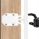 thumbnail image 5 of 6 pieces push catch catch spring catch with screws, door latch with touch unlocking for kitchen cabinet doors cabinets home furniture holding lock, 5 of 5