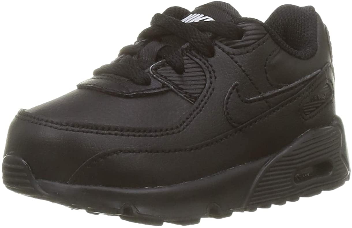 Nike Big Kids' Air Max 90 LTR Shoes: Blue/White/Gray/Black - CD6864-103