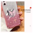 thumbnail image 3 of Glitter Cover Compatible with Samsung Galaxy A34 5G Case Butterfly Kickstand Case for Samsung A34 5G Soft TPU Electroplated Bling Shockproof Shell for Women Girls Cover for Galaxy A34 5G, 3 of 7