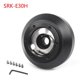 thumbnail image 3 of -E30H Kit de adaptador de buje corto para volante de carreras de aluminio para E30 3-/5-SERIES 318 325 528 Negro, Negro, 3 of 5