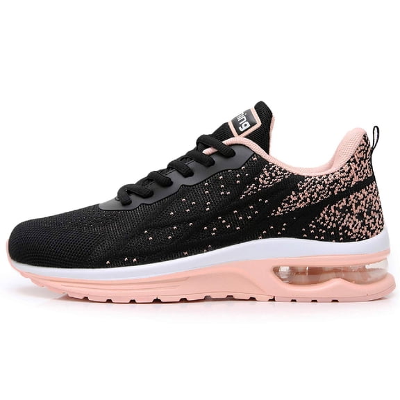 BEOAPT Women Running Shoes and Breathable Air Sneakers Tennis Walking Shoes Lightweight Casual Sneakers for Gym Travel Work Size 10.5