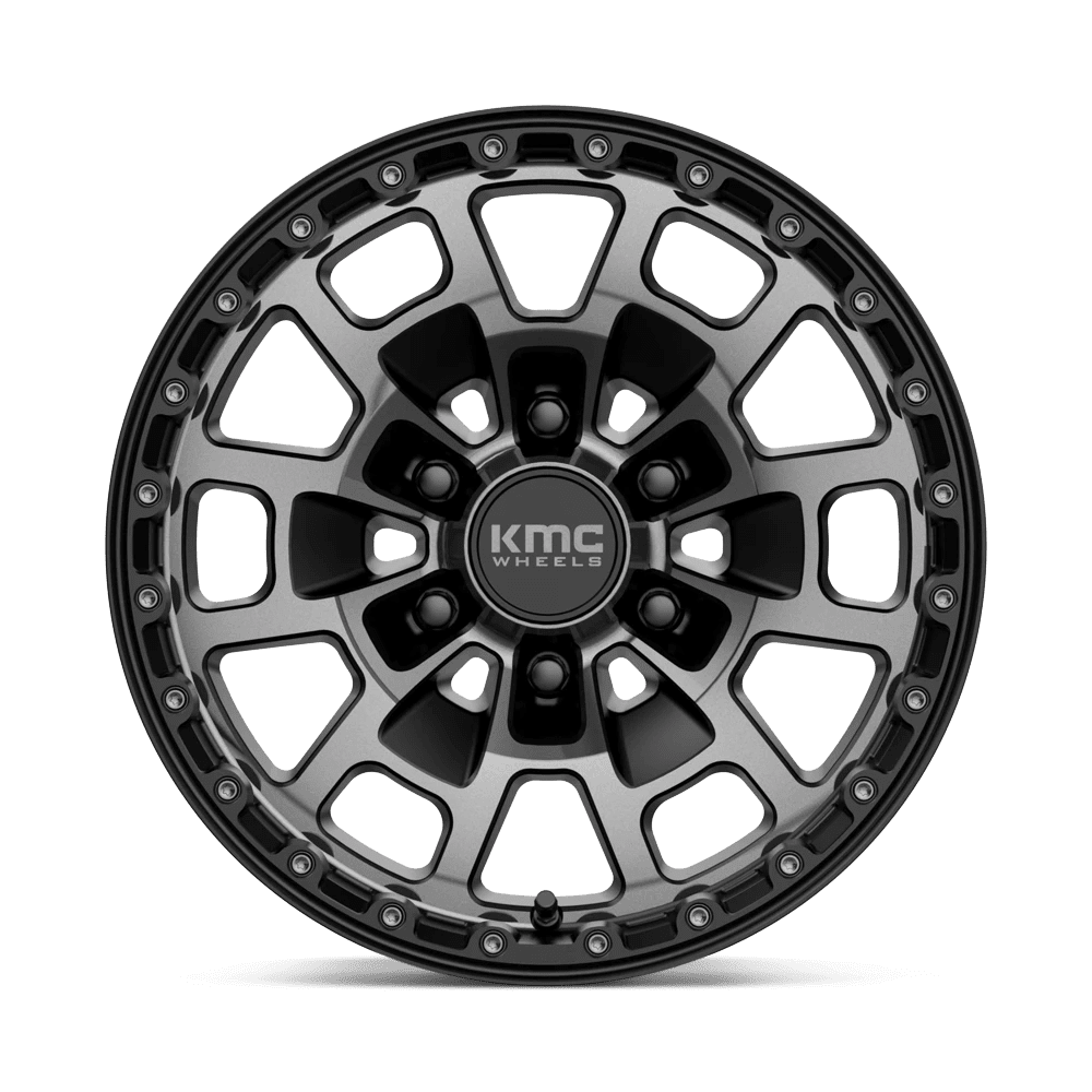 Mnm KMC KM718 Summit 17X8.5 Wheel, 6X135 18ET 106.1CB, Satin