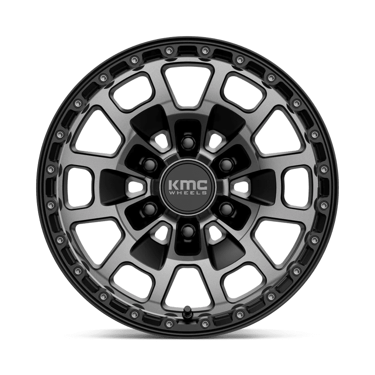 KMC KM718 Summit 17X8.5 Wheel, 6X135 18ET 106.1CB, Satin Black
