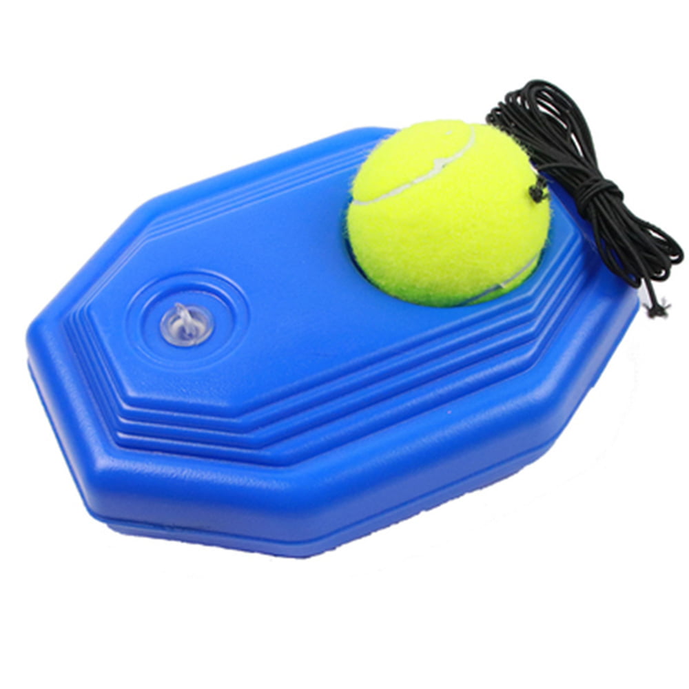 Details about   Self-Study Tennis Training Tool with Tennis Ball and Base for Kids Playing 