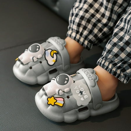 

Cartoon Slides Sandal For Kids Toddler Boys Girls Non Slip Novelty Cute Slippers Summer Children Flat Sandal Slippers For Shower And Beach Outdoor