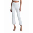 thumbnail image 1 of commando Pantalon Évasé Court en Faux Cuir pour Femmes, Blanc, TG - SLG33, 1 of 2