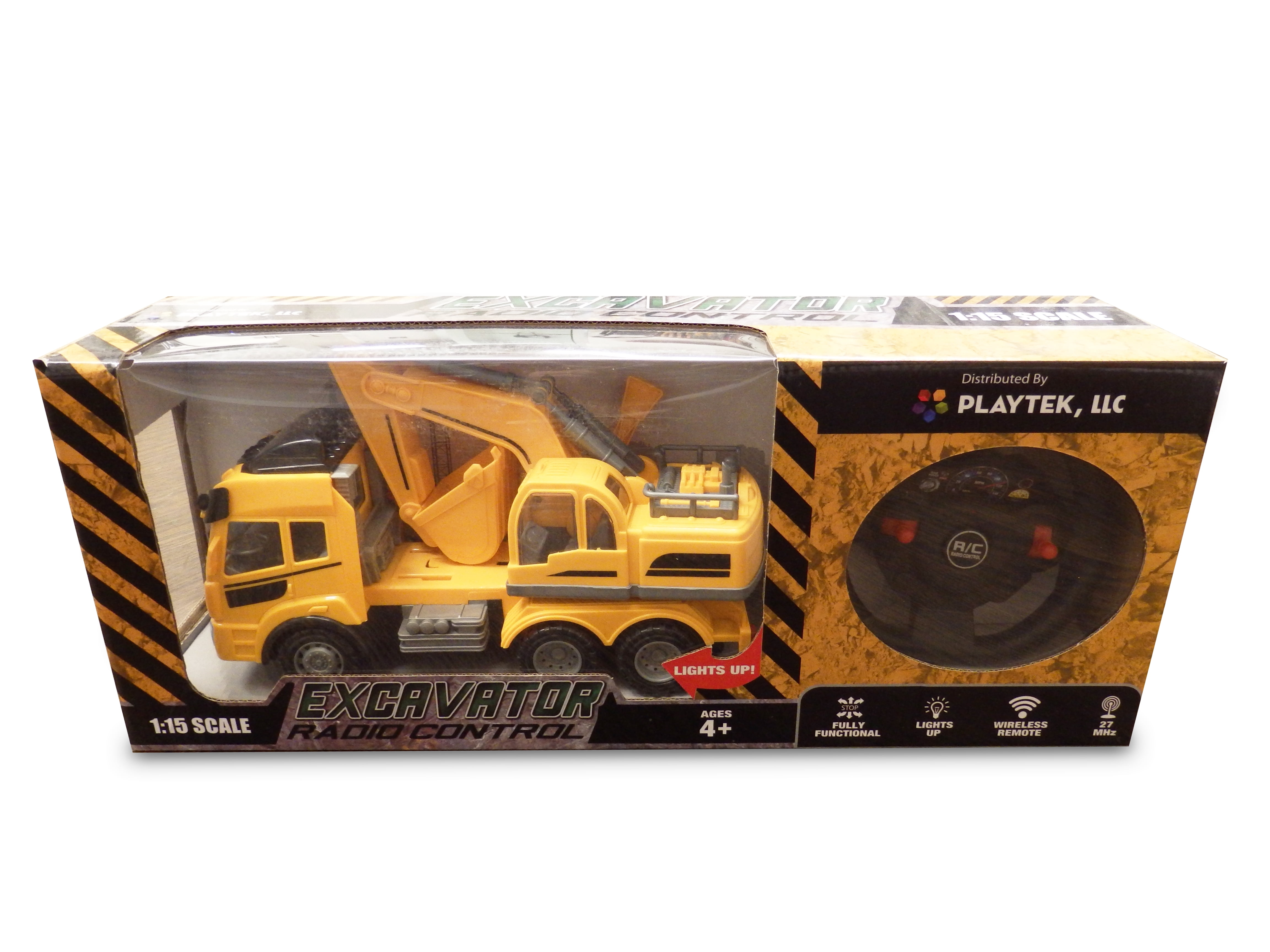 Playtek - 1:15 Scale RC Crane Construction Truck