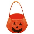 thumbnail image 1 of Halloween Candy Bag Non Woven Pumpkin Bag Halloween Props Candy Bag, 1 of 9
