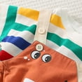 thumbnail image 4 of TAIAOJING Toddler Boys Outfits Sets Stylish Jumpsuit Onesies For Home Leisure Activities And Parties For Ages 1-6 Fashion For Summer Autumn Lovely 5-6, 4 of 5