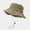Khaki, variant on Breathable Wide Brim Boonie Hat Outdoor Mesh Cap For Sun Travel Fishing Hiking And Camping Adventures Green,One Size