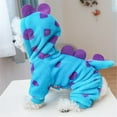 thumbnail image 3 of UOSIA Dog Tiger Halloween Costume Warms Hooded Coat Pet Winter Clothes, 3 of 6