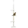 thumbnail image 1 of Árbol para Gatos PawHut Ajustable 225-255 cm con Rascadores, 1 of 9