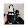 thumbnail image 3 of Tenmix Womens Platform Casual Canvas Shoes Slip On Loafers Sports Sneakers 4.5-10.5, 3 of 3