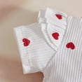 thumbnail image 6 of Toddler Baby Girl Clothes Sleeveless Tie-Up Ruffle Tops Linen Pants Set Infant Summer Outfits Girls Summer Set 0-18 Months,12-18 Months, 6 of 7