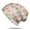 Mushroom and Character Pink Pattern, variant on Mushroom and Cone Black Pattern Slouchy Beanie Hat, Casual Daily Hat with Stretchy Fabric & Soft Texture, Stretchy Polyester Gifts for Home Daily Outdoor