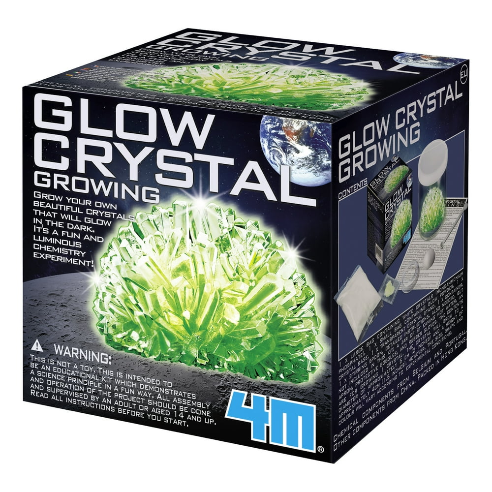 4M Kidz Labs Science & Learning Kit Crystal Growing