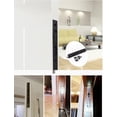thumbnail image 5 of 6 Inch Concealed Security Door Locks For French Doors (2 Pcs, Black), 5 of 5