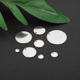thumbnail image 5 of 15mm Steel Disc, 50pcs Metal Stamping Blanks Tags Circle Stainless Steel Metal Plate for Laser Engraving, Silver Tone, 5 of 6