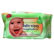 Ultra Soft Baby Wipes 60 In 1 Pack (Pack of 3) By Purest