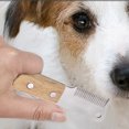 thumbnail image 4 of Dog Grooming Stripping Knife - Professional Pet Hair Removal Tool with Wood Handle, Multifunction Undercoat Brush for Cats and Dogs, Floating Hair Remover and Dematting Comb, 4 of 9