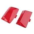 thumbnail image 1 of 2 Pcs Embouts de Boue de Moto Protection de Boue Couvercle de Lentille pour Harley-Davidson Touring FLHTCU FLHT, 1 of 7