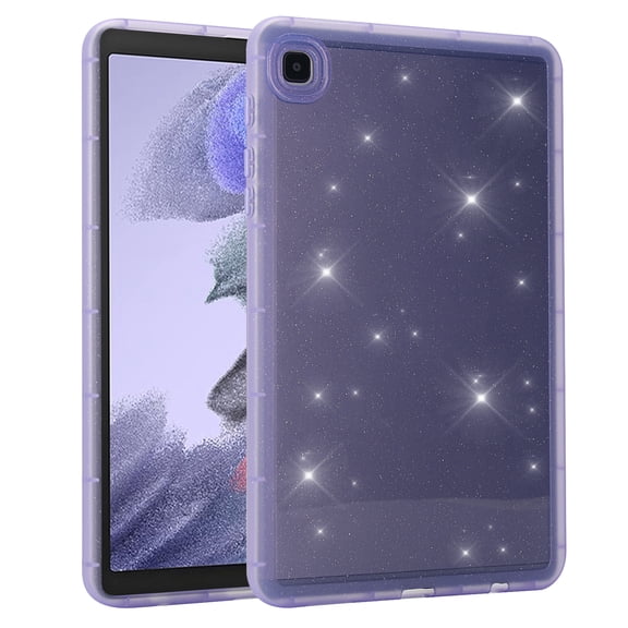 Case for Samsung Galaxy Tab A7 Lite 8.7" 2021 SM-T220/T225, Slim Lightweight Soft TPU Translucent Back Cover Military Grade Protection Tablet Case for Samsung Galaxy Tab A7 Lite 8.7" 2021, Purple