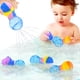 thumbnail image 1 of Juguetes de baño HAPATOYS, Bombilla Aplastable para Bebés de 1 a 3 Años, 1 of 6