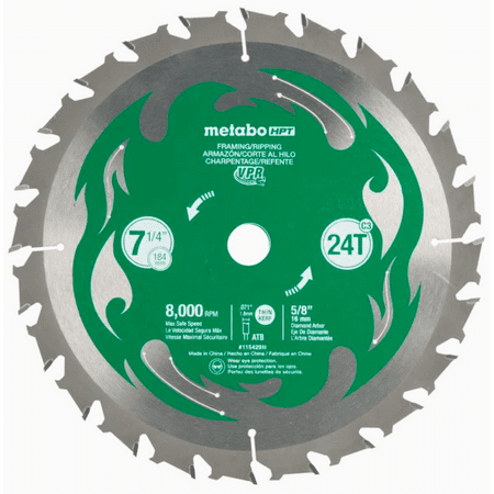 

Metabo Hpt Viper Saw Blade 71/4