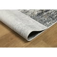 thumbnail image 2 of MDA Home Christian 5'x8' Geometric Fabric Area Rug in Cream/Gray, 2 of 4