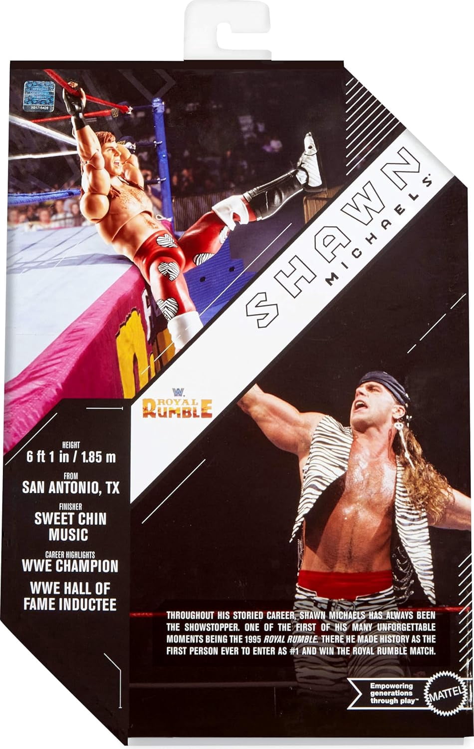 WWE Wrestling Royal Rumble Shawn Michaels Action Figure