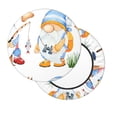 thumbnail image 2 of Naloa Gnome Camping Fishing Round Bar Stool Cushion Cover 12-14 inch, Fits Kitchen, Office, Restaurant Chairs - 14 inch, 2 of 7